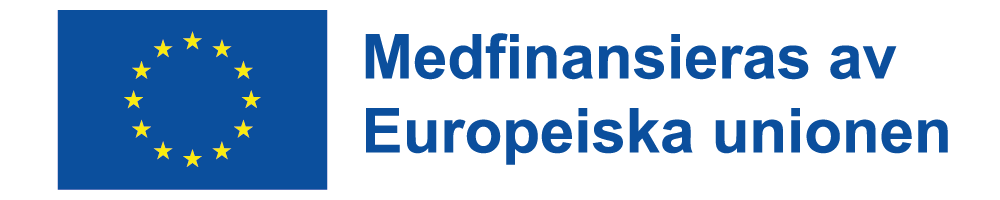 Medfinansierar av EU