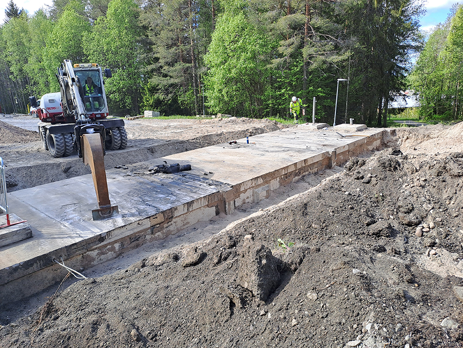 Så här kan arbetet längs Avaviksvägen komma att se ut.