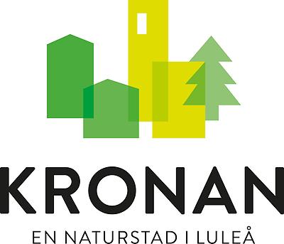 Logotyp Kronan naturstad med payoff